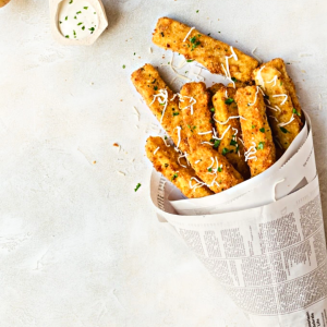 a close up of food on a table