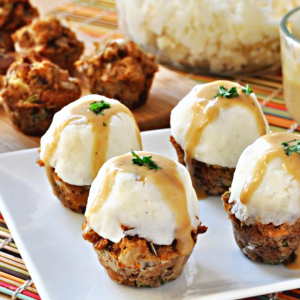 a close up of a plate of food