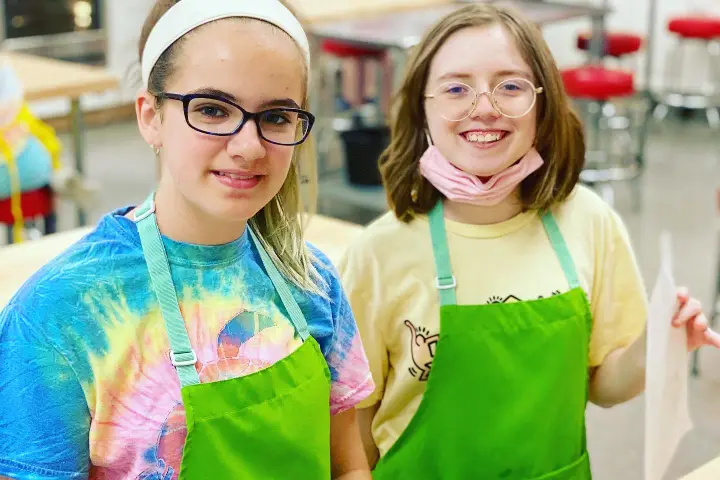 a man and a woman taking a selfie