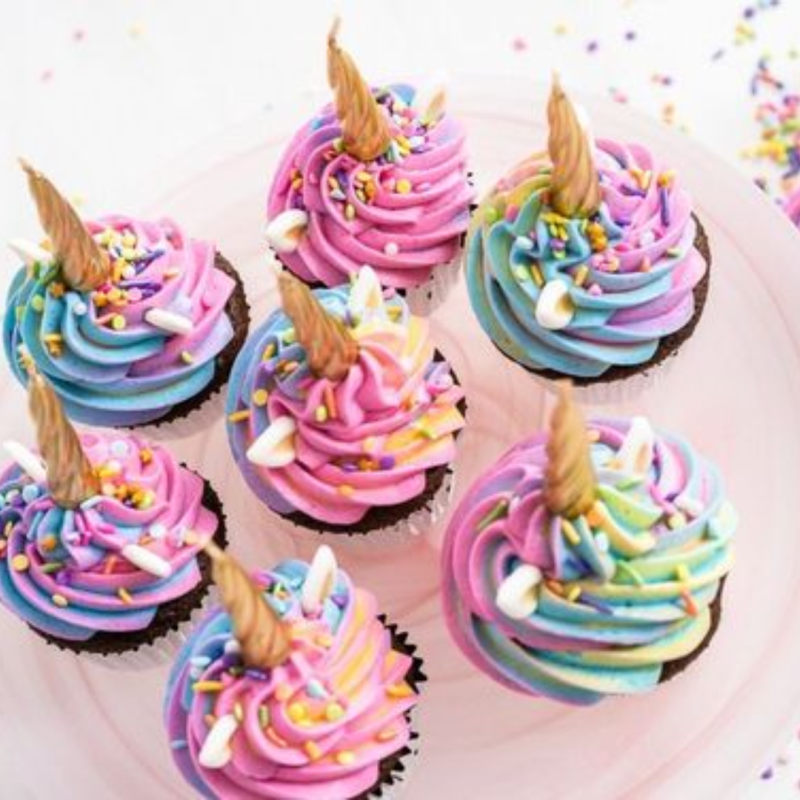 a close up of a plate of birthday cake