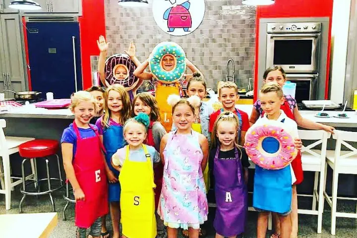 a group of people posing for the camera