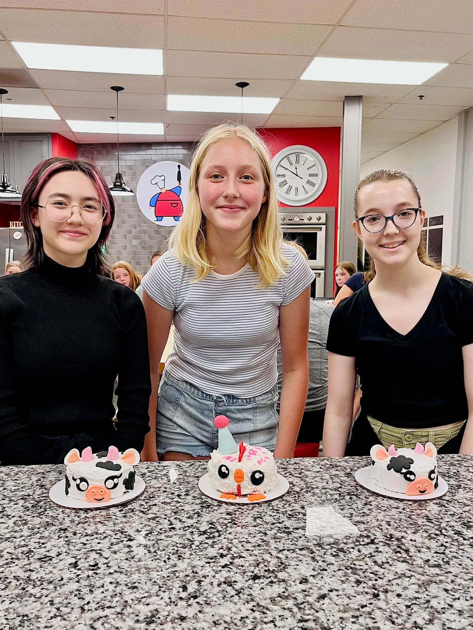 a couple of people posing for the camera