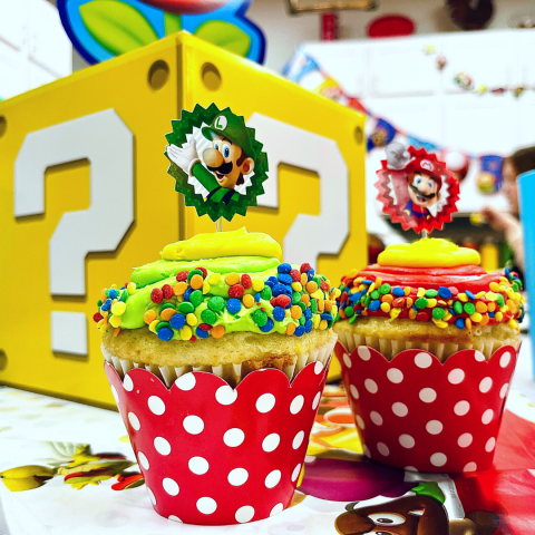 a cake sitting on top of a table