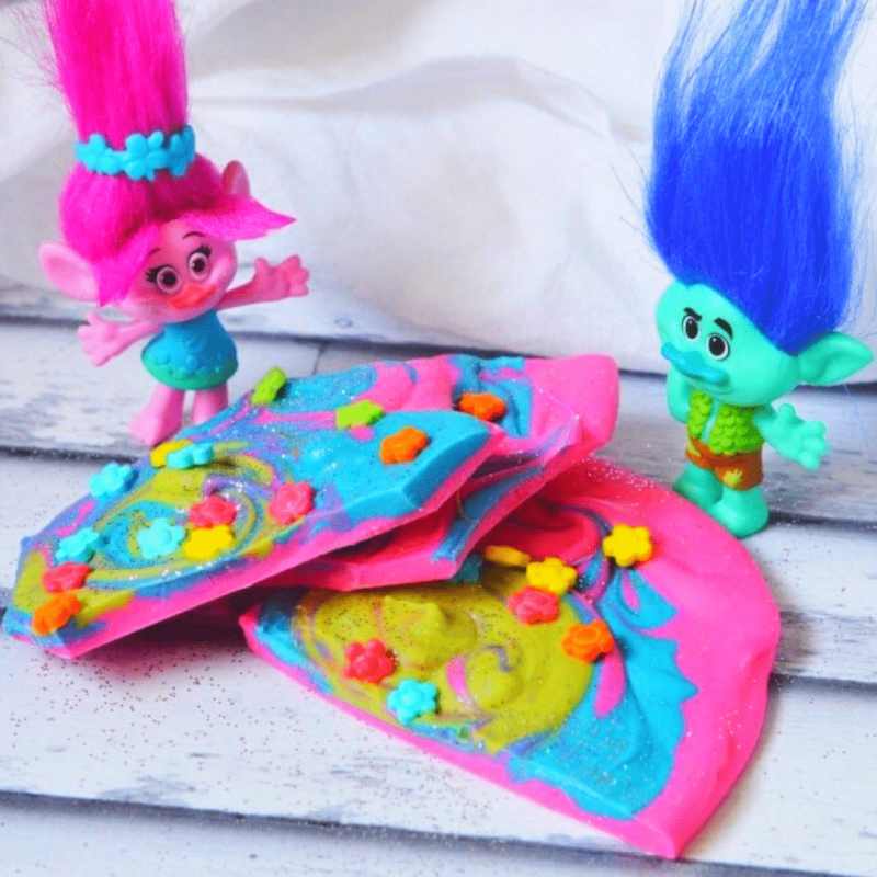 a colorful toy on a table