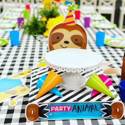 a colorful toy on a table