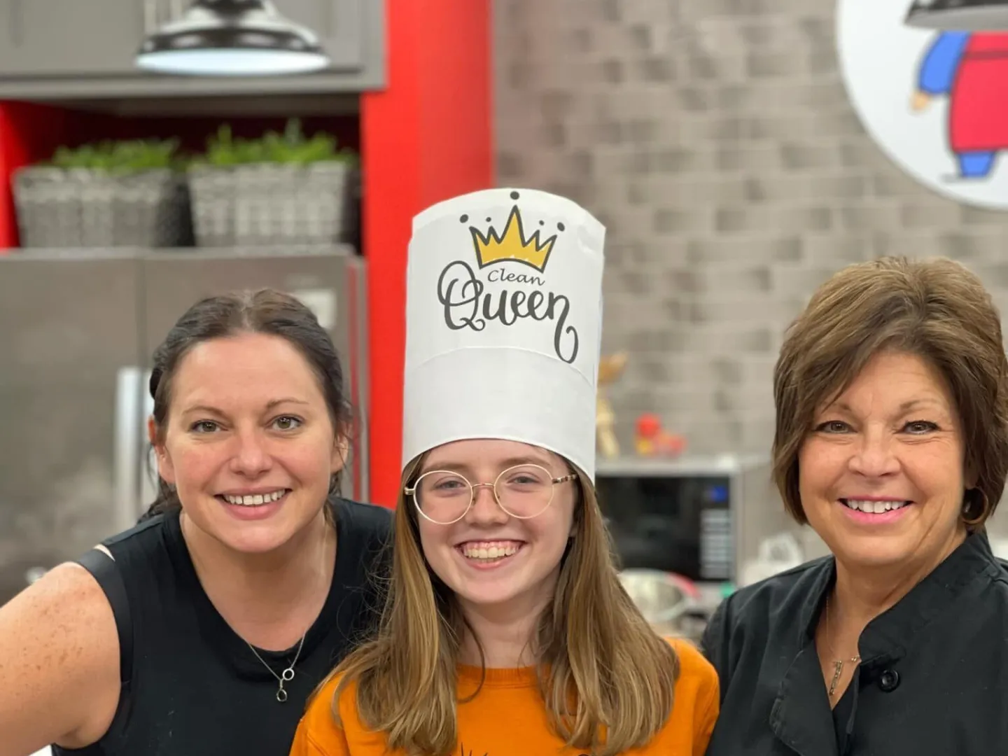 a group of people posing for the camera
