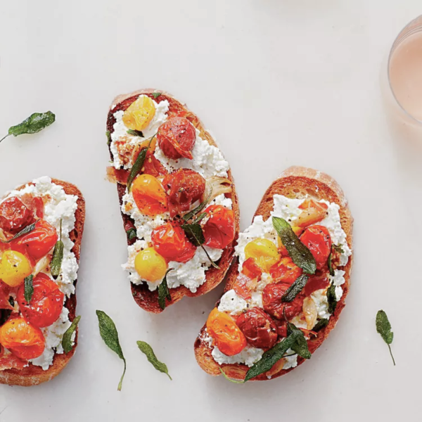 a plate of food with a slice of pizza