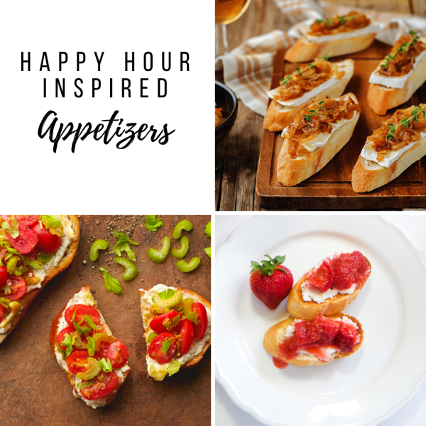 a bunch of different types of food on a plate