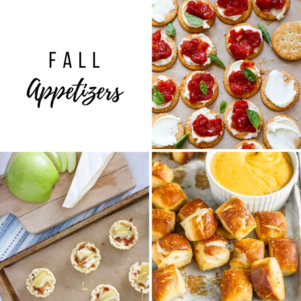 a bunch of food on a table