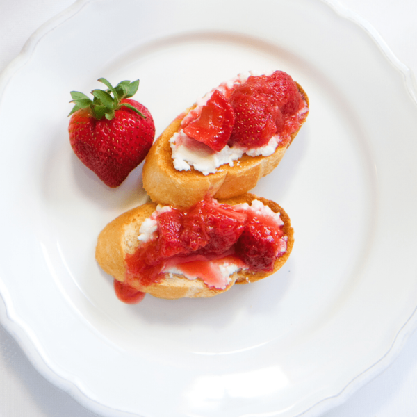 a piece of cake on a plate