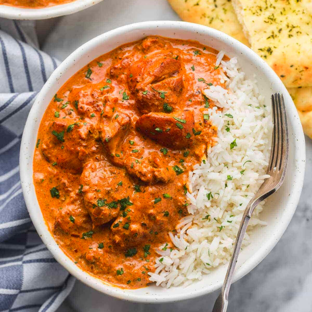 a bowl of food on a plate