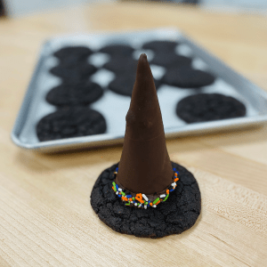 a close up of a cake